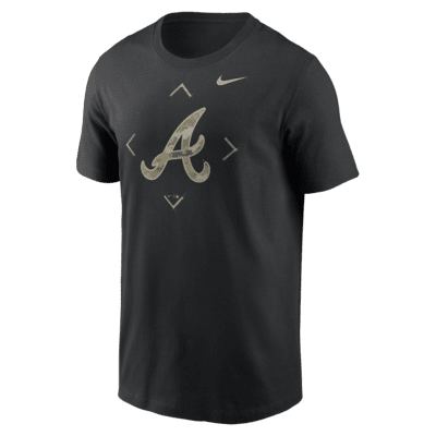 Atlanta Braves Camo Logo Men's Nike MLB T-Shirt.