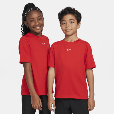 Playera de entrenamiento con gráfico Dri-FIT Nike Multi para niño talla grande