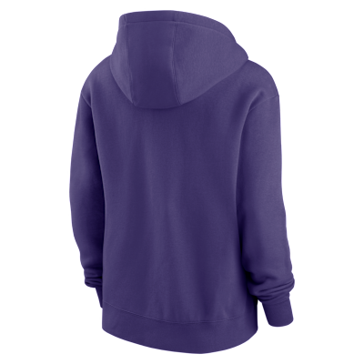 Sudadera con gorro sin cierre Nike de la NFL para mujer Baltimore Ravens Club