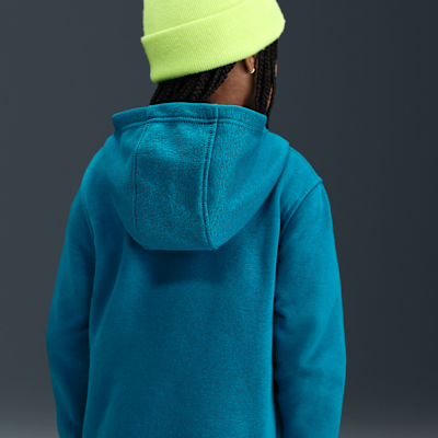 Bluza z kapturem dla dużych dzieci Nike Sportswear Club Fleece