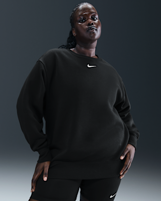 Женский свитшот Nike Sportswear Phoenix Fleece Oversized Crew-Neck (Plus Size)