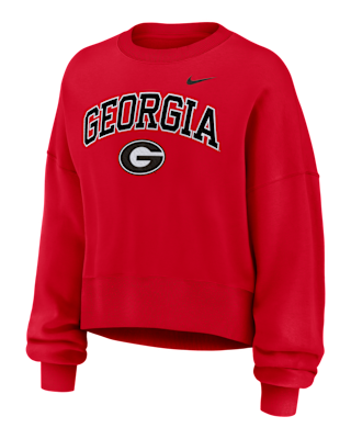 Женские  Georgia Phoenix Arch Nike College Pullover Crew