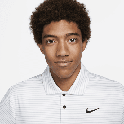 Polo de golf a rayas Dri-FIT para hombre Nike Tour