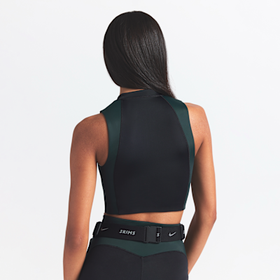 NikeSKIMS Shine Women's Front-Zip Bra