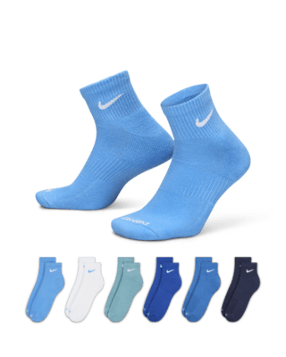 Unisex носки Nike Everyday Plus Cushioned Training Ankle Socks (6 Pairs) для тренировок