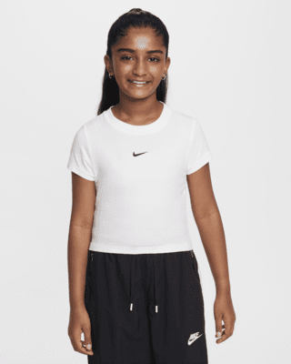 Подростковая футболка Nike Sportswear Big Kids' (Girls') Cropped