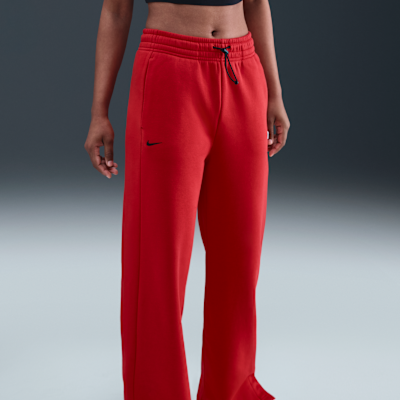 Damskie spodnie z wysokim stanem Nike Sportswear Phoenix Fleece Show