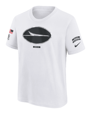 Подростковая футболка New York Jets Salute to Service Primary Edge Legend Big Kids' Nike Dri-FIT NFL