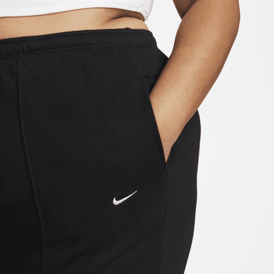 Pants de entrenamiento de French Terry slim de tiro alto para mujer (talla grande) Nike Sportswear Chill Terry