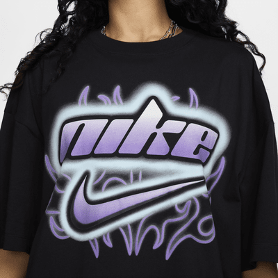 T-shirt à manches courtes oversize Nike Sportswear pour femme