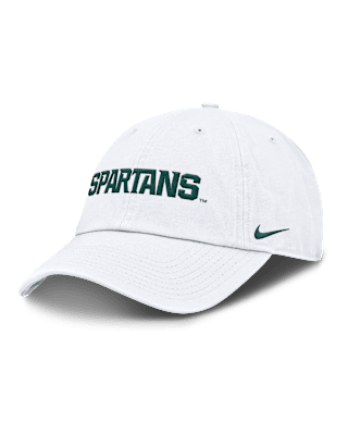 Мужские  Michigan State Spartans Core Club Mascot Wordmark Nike College Adjustable Hat