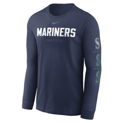 Seattle Mariners Repeater Men's Nike MLB Long-Sleeve T-Shirt