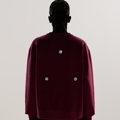 Sweatshirt Nike ACG "Tuff Fleece" Therma-FIT med rund hals för män