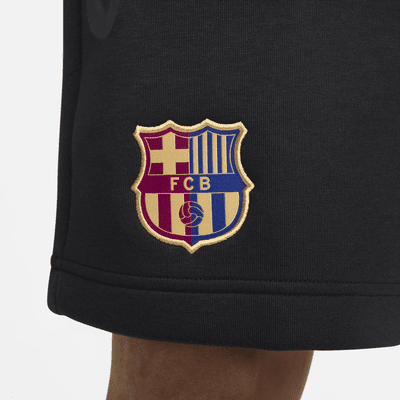 Shorts de fútbol Nike para hombre FC Barcelona Tech Fleece