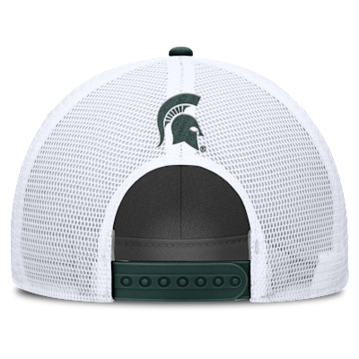Gorra de rejilla universitaria Nike ajustable para hombre Michigan State On-Field Rise