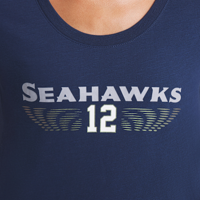 Seattle Seahawks Rivalries Collection Slub Women's Nike Dri-FIT NFL T-Shirt
