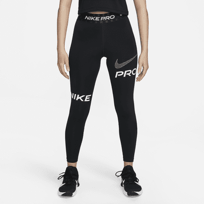 Nike Pro Girl's Capri Leggings Dri-Fit Black sz XL