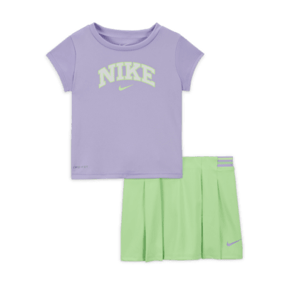 Conjunto de skort para bebé (12-24 M) Nike Dri-FIT Prep in Your Step