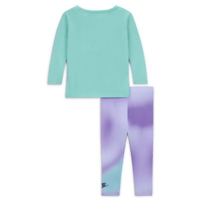 Nike Dri-FIT Baby (12-24M) Long Sleeve T-Shirt and Leggings Set