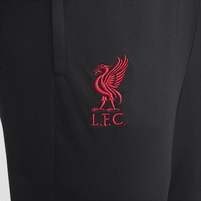 Liverpool FC Strike (tredjedrakt) Nike Dri-FIT strikket fotballtracksuit med hette til herre