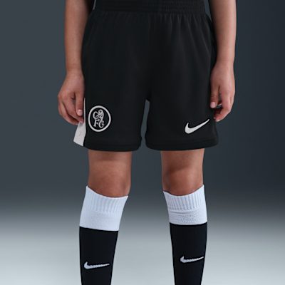 Chelsea FC 2025/26 Stadium Third Nike Dri-FIT Total 90 Football-sæt i tre dele til mindre børn