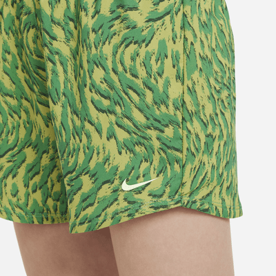 Nike One Big Kids' (Girls') Woven High-Waisted Shorts