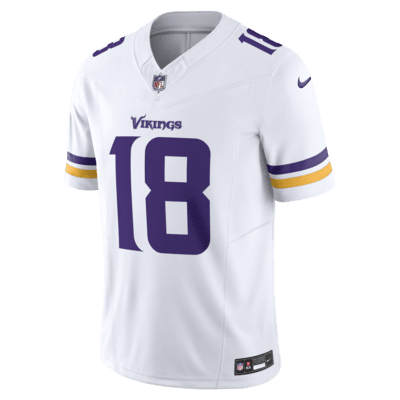 Jersey de fútbol americano Nike Dri-FIT de la NFL Limited para hombre Justin Jefferson Minnesota Vikings