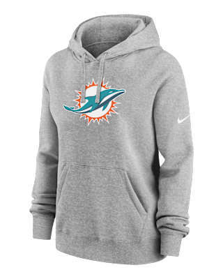 Женское худи Miami Dolphins Club Nike NFL Pullover Hoodie