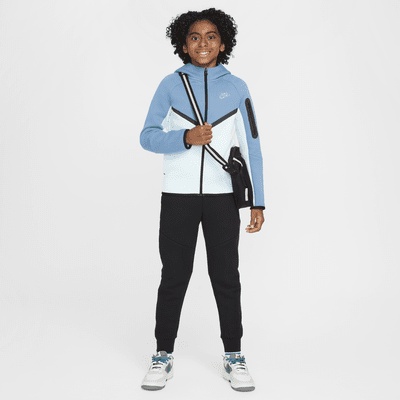 Hoodie com fecho completo Nike Sportswear Tech Fleece Júnior