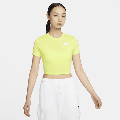 Nike Sportswear Women's Slim Crop T-Shirt. Nike SG