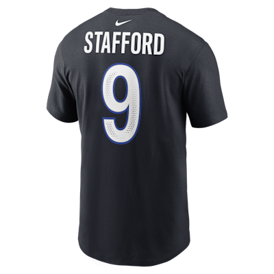 Playera Nike de la NFL para hombre Matthew Stafford Los Angeles Rams Rivalries Collection