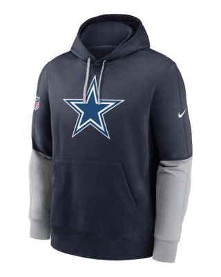 Мужское худи Dallas Cowboys Sideline Team Issue Club Nike NFL Pullover Hoodie