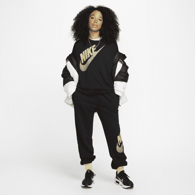 Nike Sportswear Oversized dansbroek van fleece voor dames. Nike NL