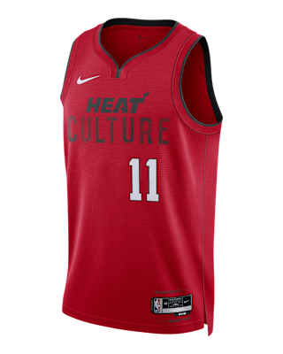 Мужские джерси Jaime Jaquez Jr. Miami Heat 2024/25 City Edition Nike Dri-FIT NBA Swingman Jersey