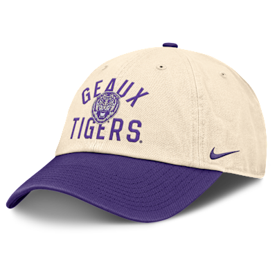 LSU Primetime 2-Tone Club Men's Nike College Adjustable Hat from Nike - $30