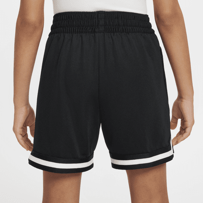 Shorts de básquetbol de 13 cm para niños talla grande Nike DNA