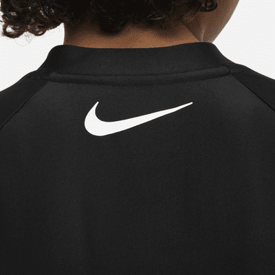 Nike Swim 3-D Swoosh Big Kids' (Boys') Long-Sleeve Zip Hydroguard