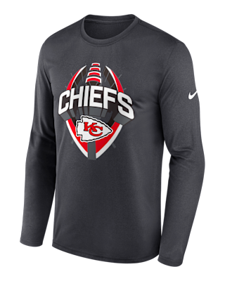 Мужская футболка Kansas City Chiefs Legend Icon Nike Dri-FIT NFL Long-Sleeve