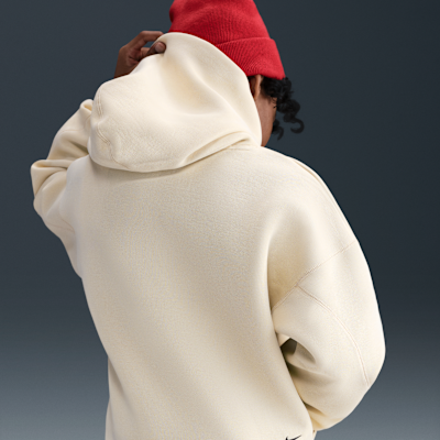 Sudadera con gorro sin cierre oversized para niño talla grande Nike Sportswear Tech Fleece
