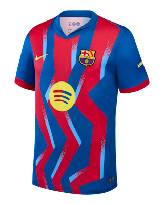 Мужские джерси Pedri Barcelona 2025/26 Stadium Fourth Nike Dri-FIT Soccer Jersey