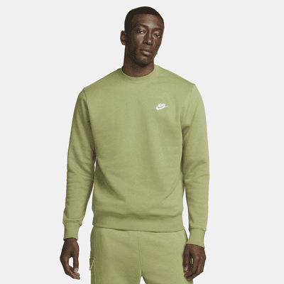 nike khaki green hoodie