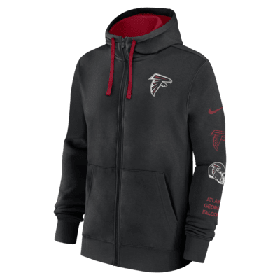 Atlanta Falcons Club Men's Nike NFL Full-Zip Hoodie