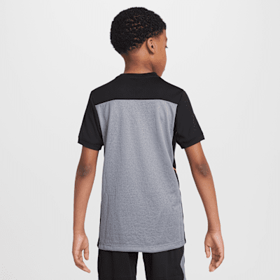 Playera de fútbol Dri-FIT para niños talla grande Nike Academy