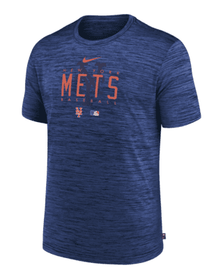 Nike / Men's Miami Marlins Blue Legend Velocity T-Shirt