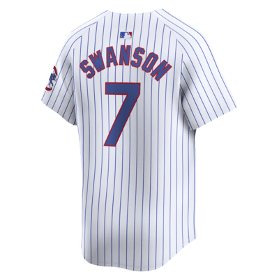 Jersey de la MLB Limited Dri-FIT ADV Nike para hombre Dansby Swanson Chicago Cubs