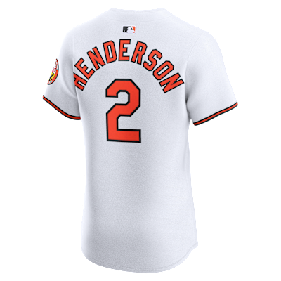 Jersey Nike Dri-FIT ADV de la MLB Elite para hombre Gunnar Henderson Baltimore Orioles