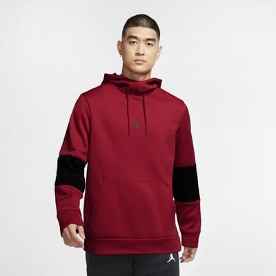 air jordan red hoodie
