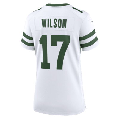 Nike Men's New York Jets Garrett Wilson Green Game Jersey