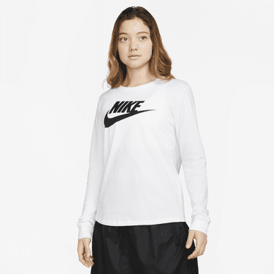 krokodil Ik heb een contract gemaakt dood gaan Nike Sportswear Essentials Women's Long-Sleeve Logo T-Shirt. Nike.com