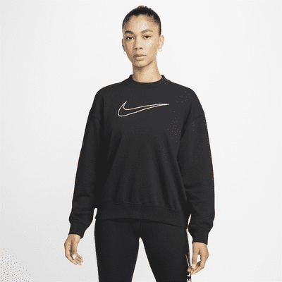 Nike Dri-FIT Get Fit Women's Graphic Crew-Neck Sweatshirt. Nike GB